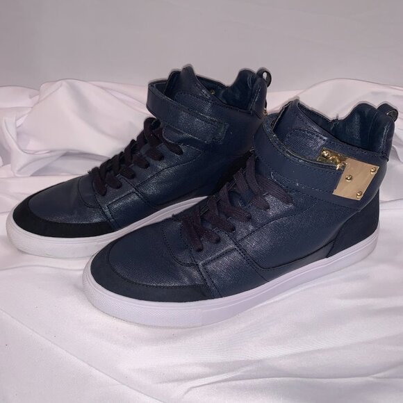 Madden Girl Adorree Lock + Key High-Top Sneaker - Picture 8 of 11